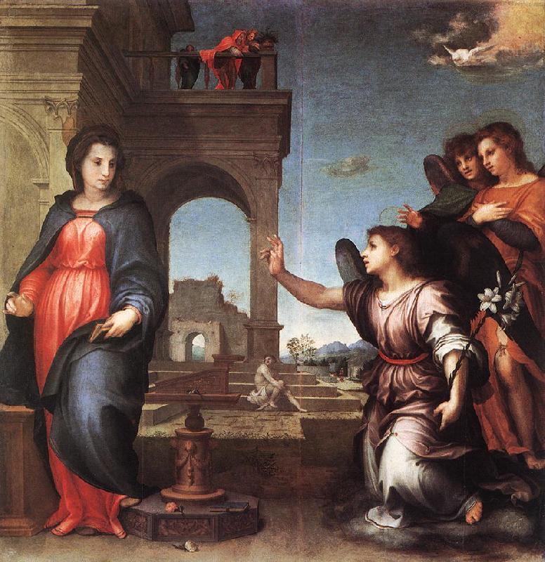 Andrea del Sarto The Annunciation f7